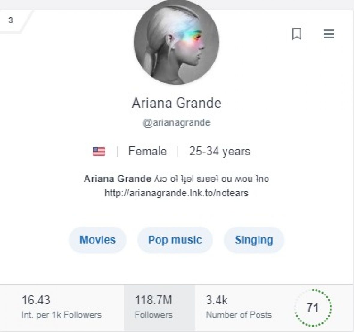 Ariana Grande - undefined